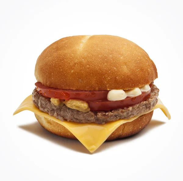 Läckra burger — Stockfoto