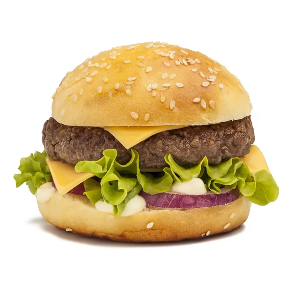 Sabrosa hamburguesa — Foto de Stock