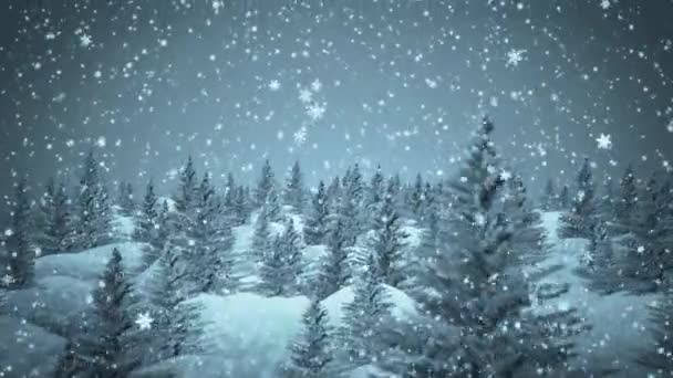 Kış günü — Stok video