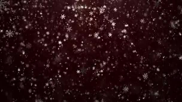 Weihnachten Winter Hintergrund — Stockvideo