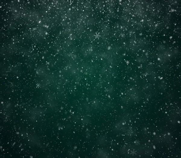 The winter background, falling snowflakes — Stock Photo, Image