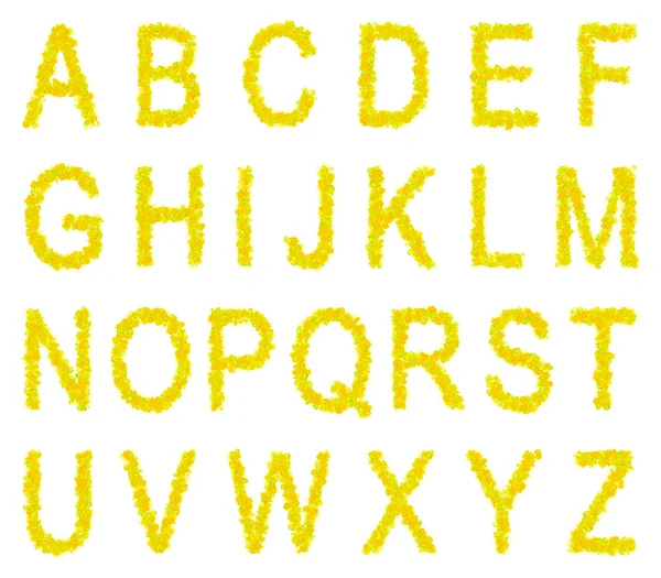 Φθινόπωρο γραμματοσειρά — Φωτογραφία Αρχείου