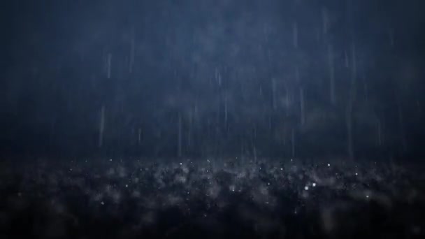 Lluvia — Vídeo de stock