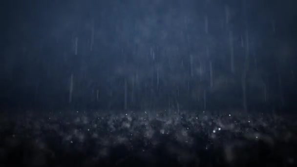 Lluvia — Vídeo de stock