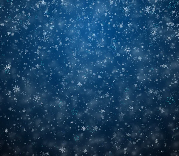 Frosty winter background — Stock Photo, Image