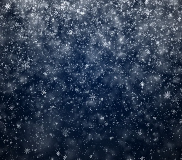 Frosty winter New Year's background — Stock Photo, Image