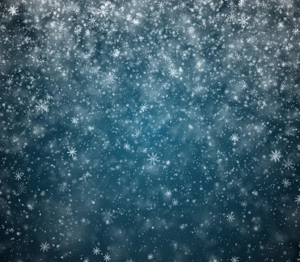 Υπόβαθρο της Πρωτοχρονιάς χειμώνα Frosty — Φωτογραφία Αρχείου