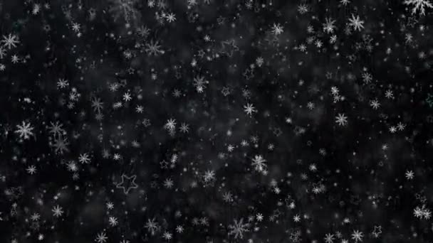 Inverno fundo de Natal, — Vídeo de Stock