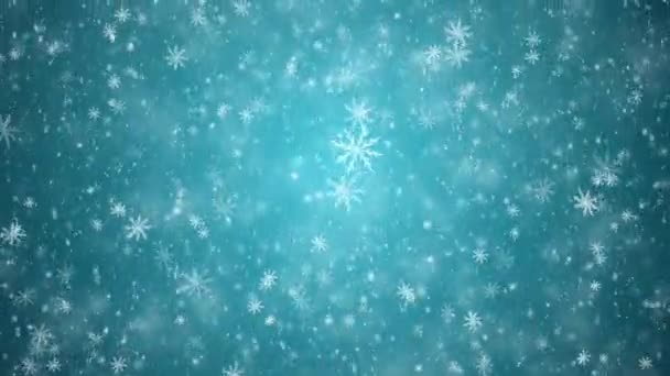 Winter Neujahr Hintergrund — Stockvideo