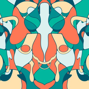 Yaratıcı geometrik renkli arka plan desenleri ile. Kolaj. Baskı, poster, kartları, vb için tasarım. Vektör.