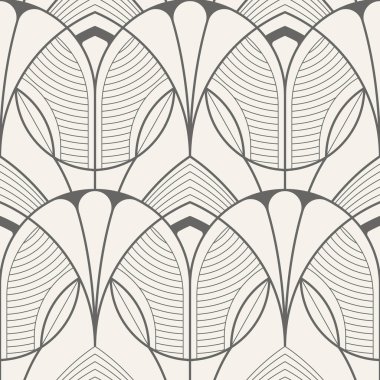 Vektör modern geometrik fayans deseni. Soyut sanat deco kusursuz lüks arka plan.