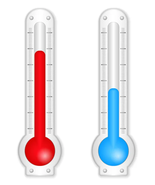 Thermometers — Stock Illustration Thermometers Vector Graphics