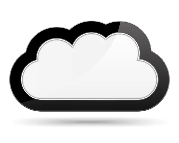 Cloud pictogram — Stockvector