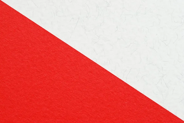 Kırmızı ve beyaz kağıt — Stok fotoğraf