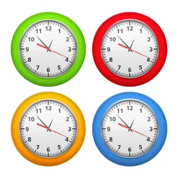 Reloj despertador — Vector de stock