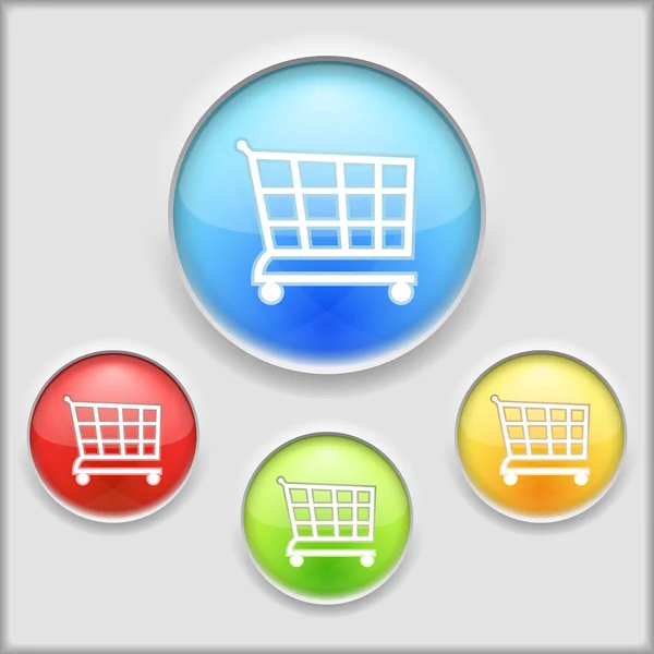 Shopping Cart Icon — Stock Vector