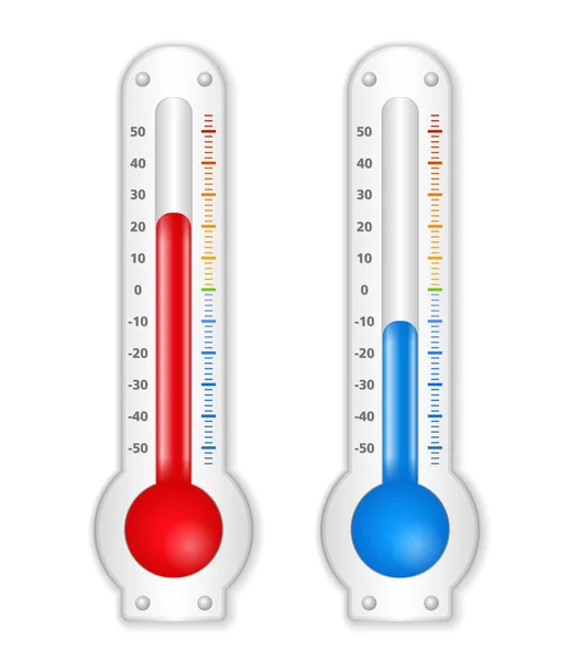 Thermometers — Stock Vector