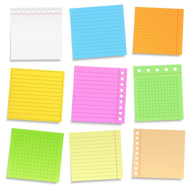 Colored Paper clipart