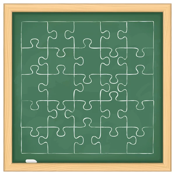 Puzzle — Stockvektor