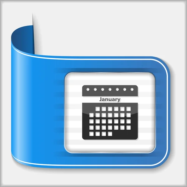 Calendar Icon — Stock Vector