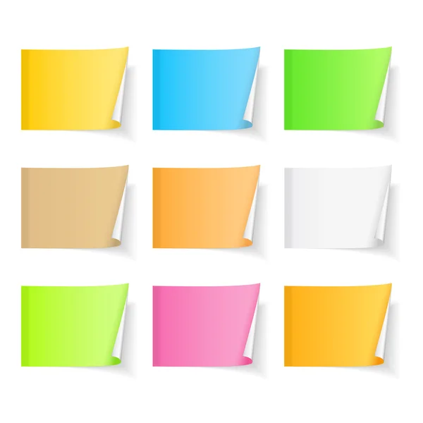 Sticky Notes — Stock Vector