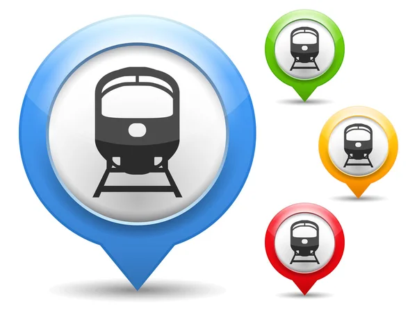 Ícone do comboio —  Vetores de Stock