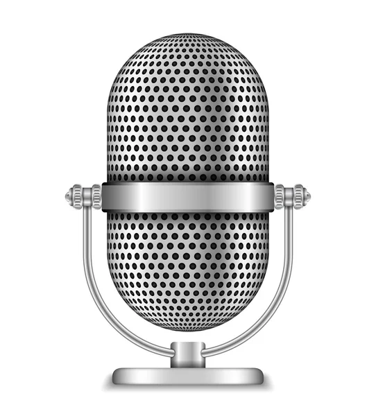 Mikrofon Retro — Wektor stockowy