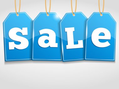 Mavi Satılık Etiketler