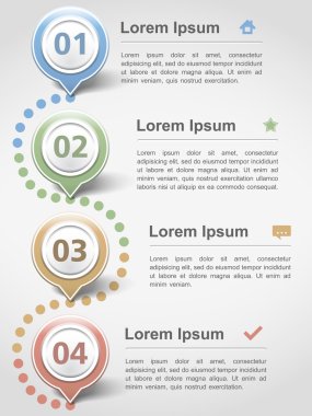 inforgraphics tasarım şablonu