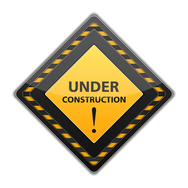 Under Construction Sign — Stock Vector