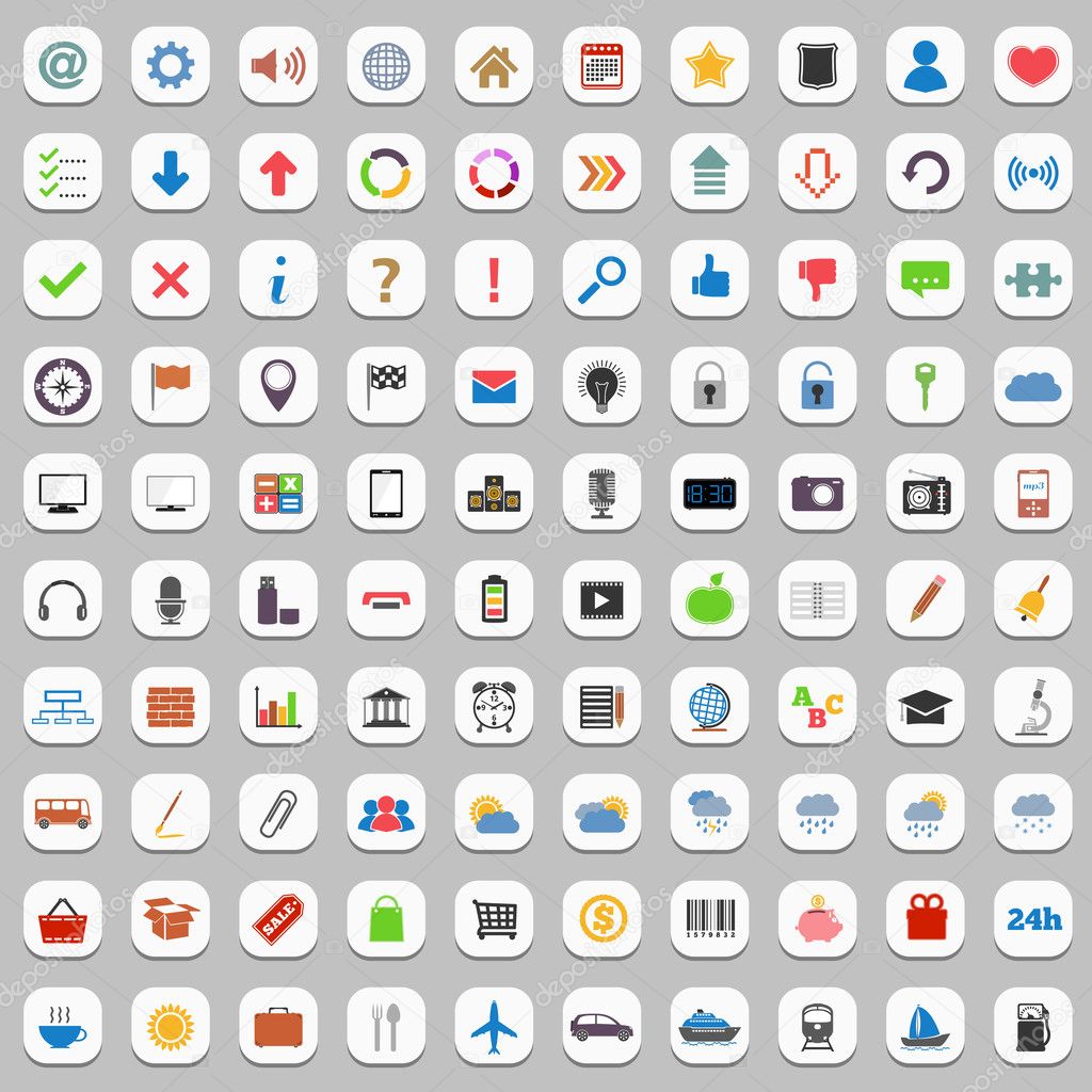 Flat Icons Collection