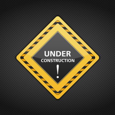 conctruction işareti altında