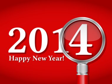 mutlu yeni yıl 2014 kartı