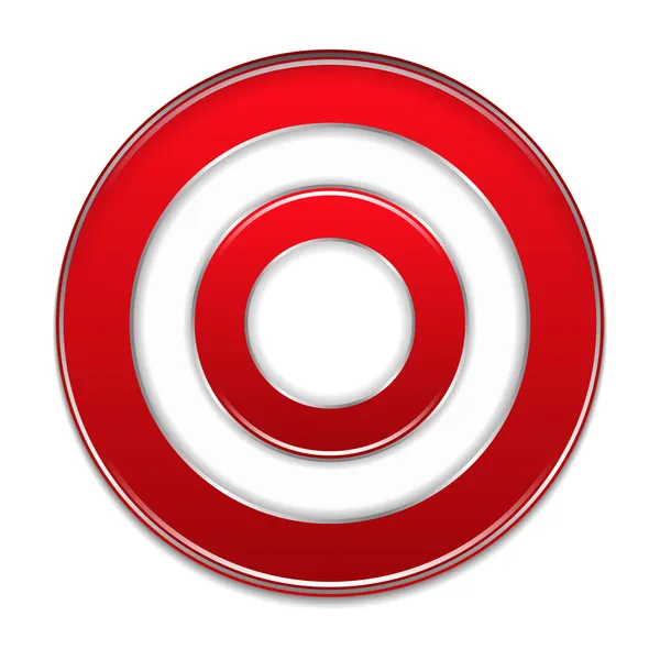 Red Target — Stock Vector