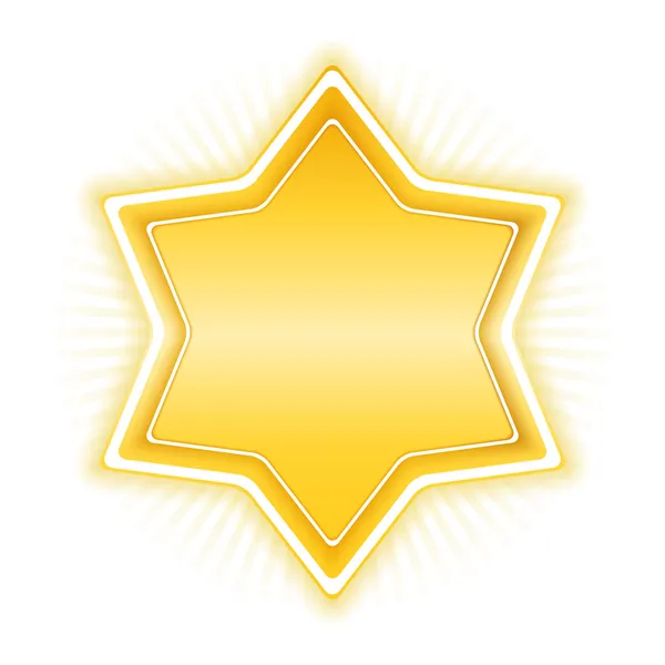 Χρυσό αστέρι — Διανυσματικό Αρχείο