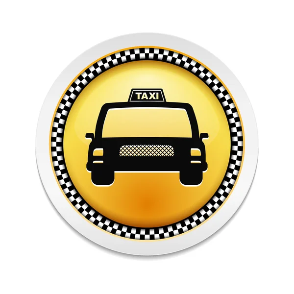 Taxi pictogram — Stockvector