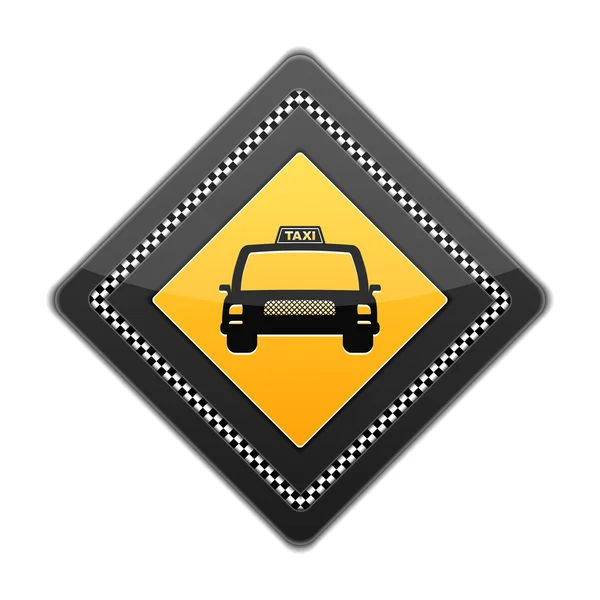 Taxi pictogram — Stockvector