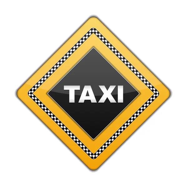 Segnale taxi — Vettoriale Stock