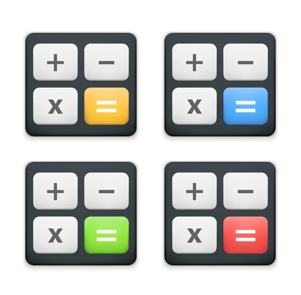 Icono de la calculadora — Vector de stock