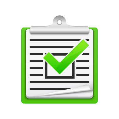 Liste Simgesini Kontrol Et