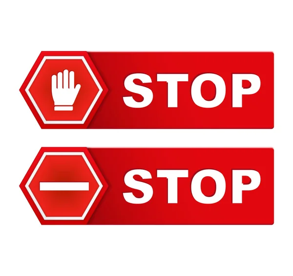 Stop Signs — Stock Illustration Stop Signs Royalty Free Stock Vectors