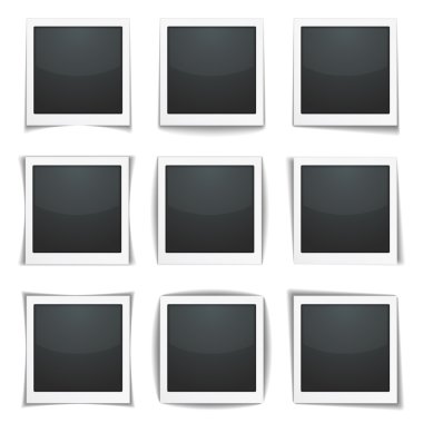 gölgeler ile fotoğraf çerçeveleri