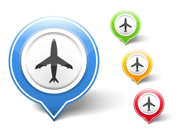 Airplane Icon — Stock Vector