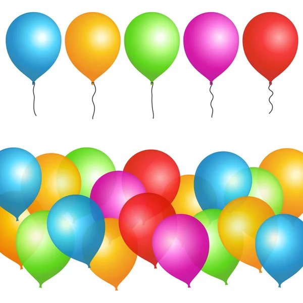 Globos — Vector de stock