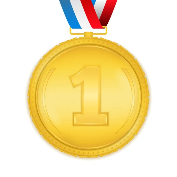 Médaille d'or — Image vectorielle