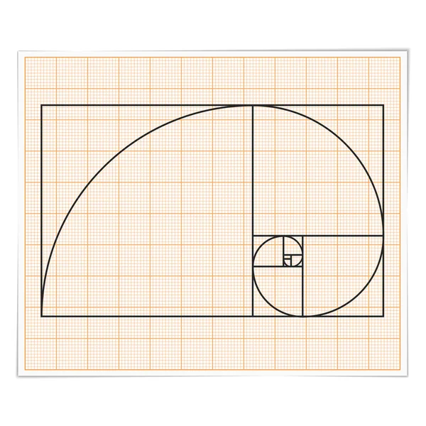 Rapport d'or — Image vectorielle