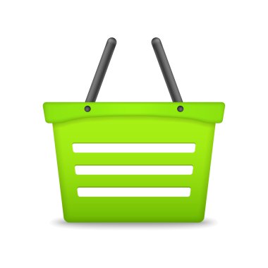 Yeşil alışveriş sepeti