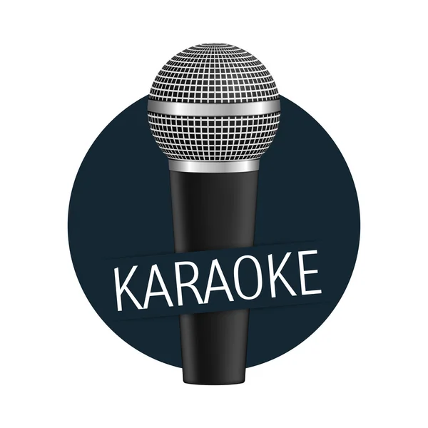 Karaoke. — Vetor de Stock