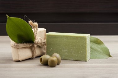 el yapımı Doğal zeytinyağı sabunu