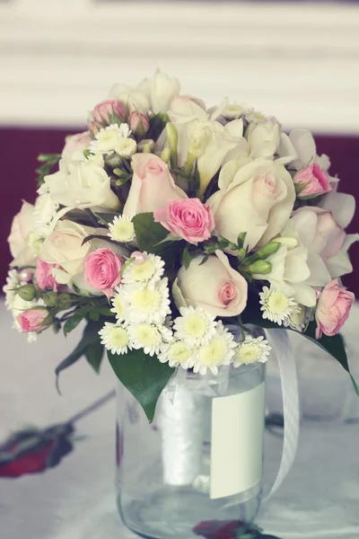 Svatba, svatební květiny — Stock fotografie